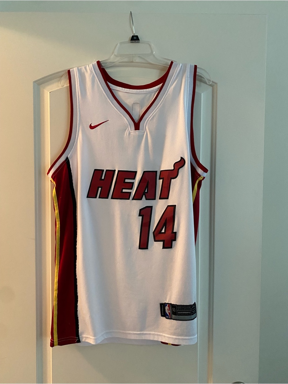 White Miami Heat Jersey